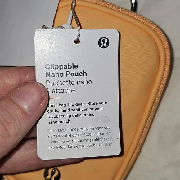 Lululemon NWTS Clippable Nano Pouch!! RKML!! Rare And Sold Out!! - Picture 6 of 10
